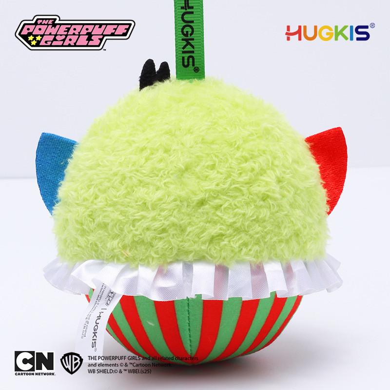 The Powerpuff Girls Polyester Plush Keychain With Cartoon Clown Design For Kids And Collectors