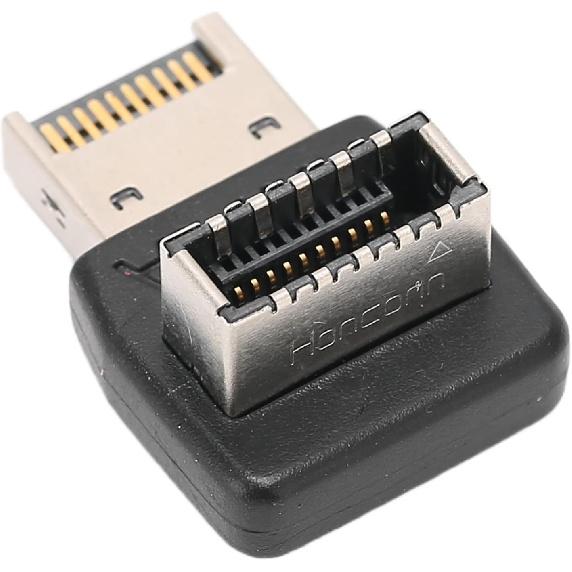 USB3.1 Type E Adapter Computer Motherboard USB3.1 TYPEE Adapter 90 Degree Steering Elbow USB 3.1 Type E Adapter 90 Degree Steering Elbow Vertical USB