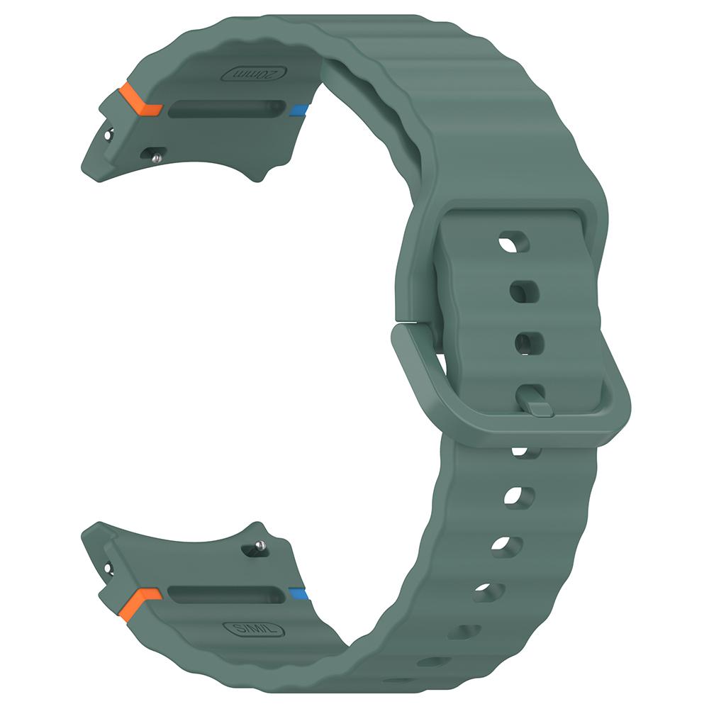 No Gap Silicone Strap for Samsung Galaxy Watch 7/6/5/4 Replacement Watch Band for Samsung Galaxy Watch FE