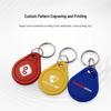 13.56MHz IC Access & Elevator Keychain Card for Property & Company Attendance Management
