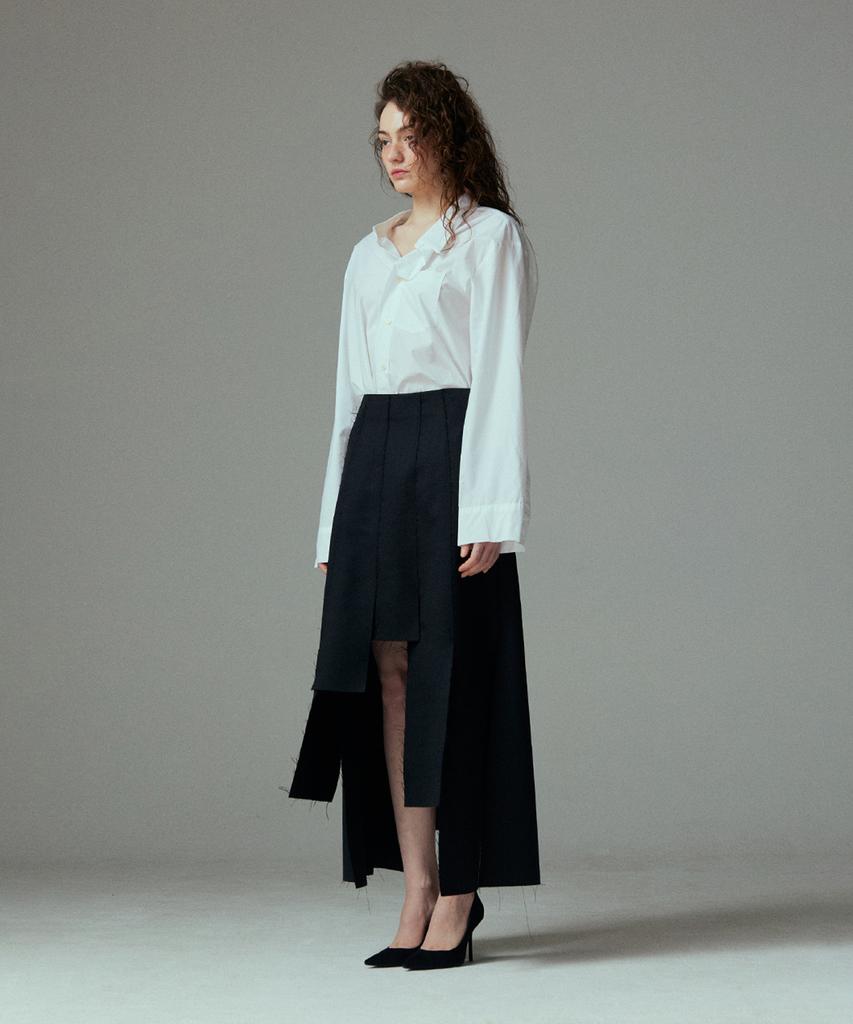 Meuameu Patchwork Skirt