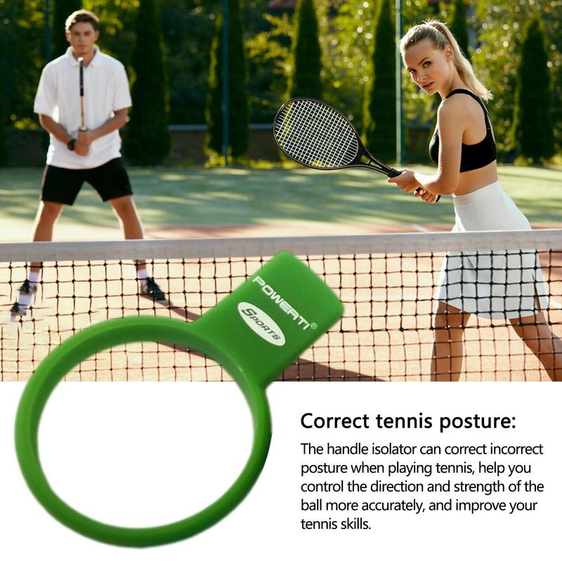 Izolator Mâner Rachetă de Tenis Corector Postură Prindere Slabă Accesoriu Antrenament Sportiv Pentru Îmbunătățirea Precisă a Abilităților de Tenis