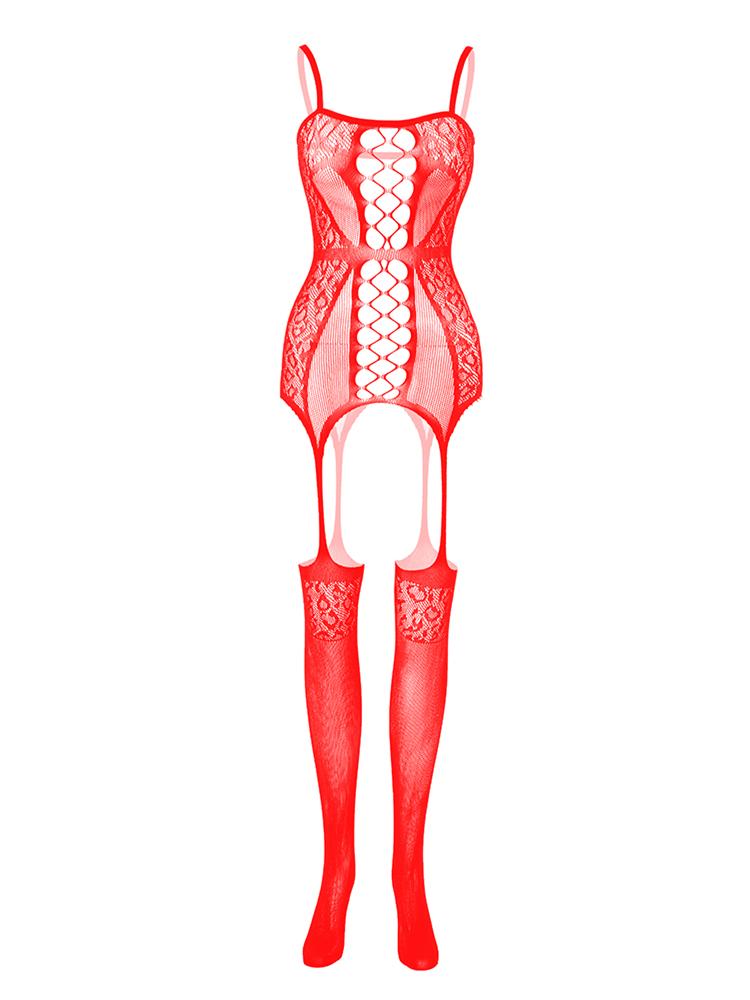Man Outfit One-Pieces Full Bodystockings Gay Jumpsuit Sissy Open Crotch Erotic Underwear Man'S Sheer Transparent Body Underwear