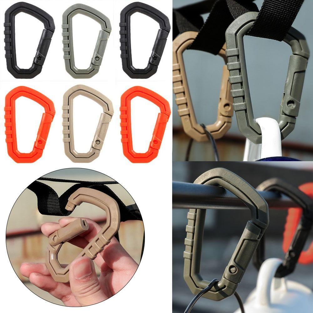 

Защелкивающийся замок Лагерь Наружные инструменты Прикрепить Quickdraw Скоба Карабин Зажим D-образная пряжка Пряжка рюкзака