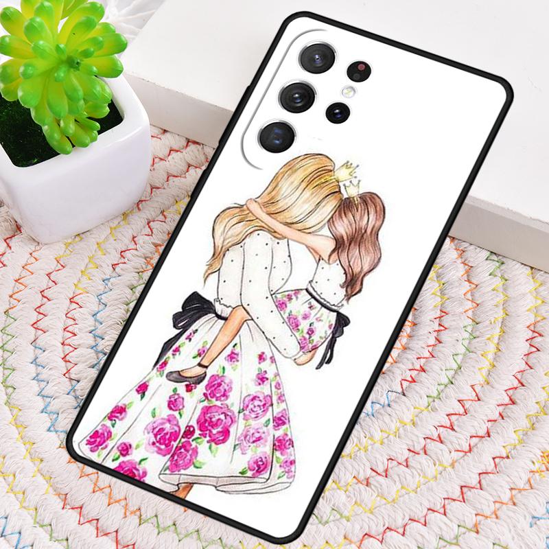

Силиконовый чехол для телефона «Мама и дочь» для Samsung Galaxy note 10 pro S26 S25 S24 S23 S22 S21 Plus S25Ultra Capa Cover Galaxy S20 Ultra 5G
