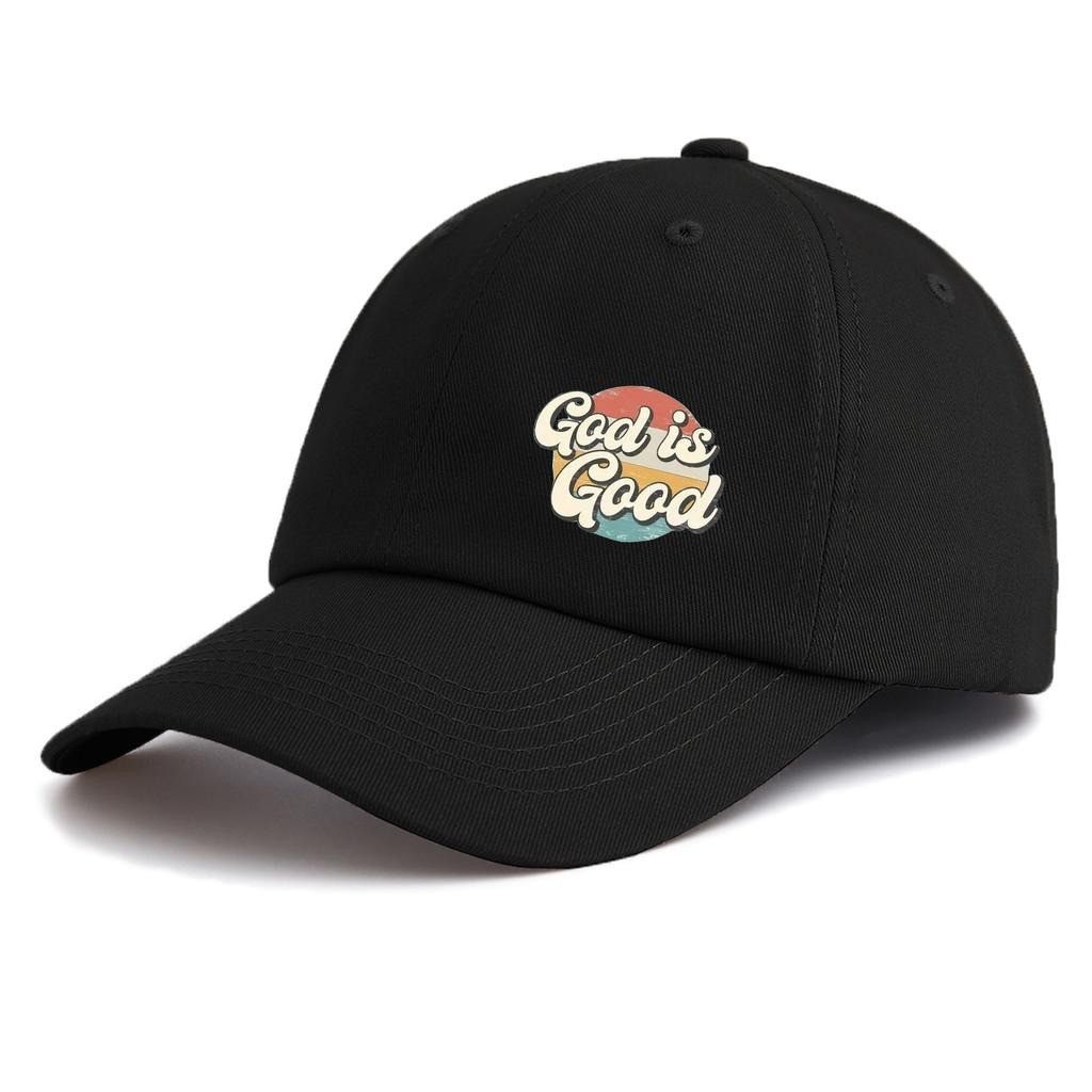 1pc GOD IS GOOD Print Baseball Cap for AdultsMinimalist Retro Style Casual Soft Adjustable Dad HatPerfect As Gift
