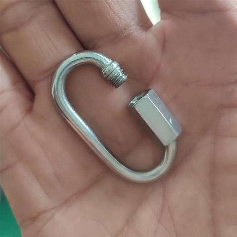 Good-4MM Quick Connect, D-Link,Heavy Duty Stainless Steel Quick Connect For Hammocks, Camping And Outdoor Equipment (30Pcs)