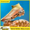 Unisex High-Top Football Shoes for Artificial Turf with Long Spikes, Suitable for Students and Adults, Ideal for Training and Matches.