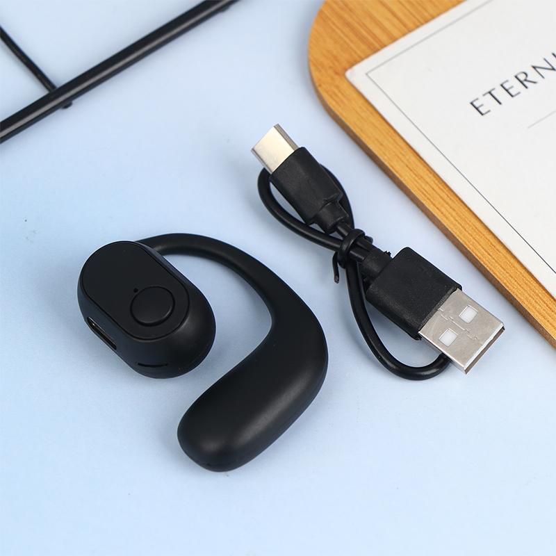 Wireless Bluetooth 5.4 Headphone Type-C Flash Charging Port Ear Hook Earphone Hifi Stereo Noise Reduction Headset Earbud