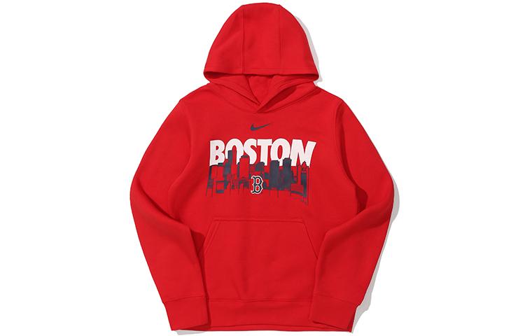Nike X MLB Unisex Sweatshirts Hooded Thickened 3Z3B7SBF8-BOS M