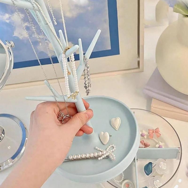 1pc Jewelry Storage Display Stand For Necklaces, Bracelets, Earrings And Rings Back To School