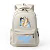 Fun Cartoon Around Bluey Bluey College Style Leisure School Bag Student Burden Reduction Backpack