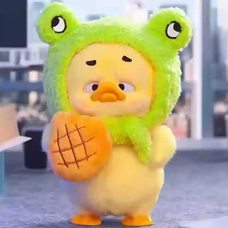 2024 Upsetduck Cute Duck Series Plush Doll Toys Kawaii Action Figure Model Dolls Toys Surprise Gifts Girl