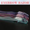 Precision Eyebrow Razor Trimmer: Disposable Facial Hair Shaper Remover 3 CountTool for Gentle Hair Removal, Brow Shaping, and Smooth Skin.