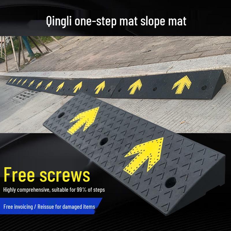 Rubber Curb Ramp for Cars and Household Steps