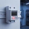 Multi-Function Single Phase Electric Energy Meter LCD Display LCD Energy Meter  Din Rail Mounting