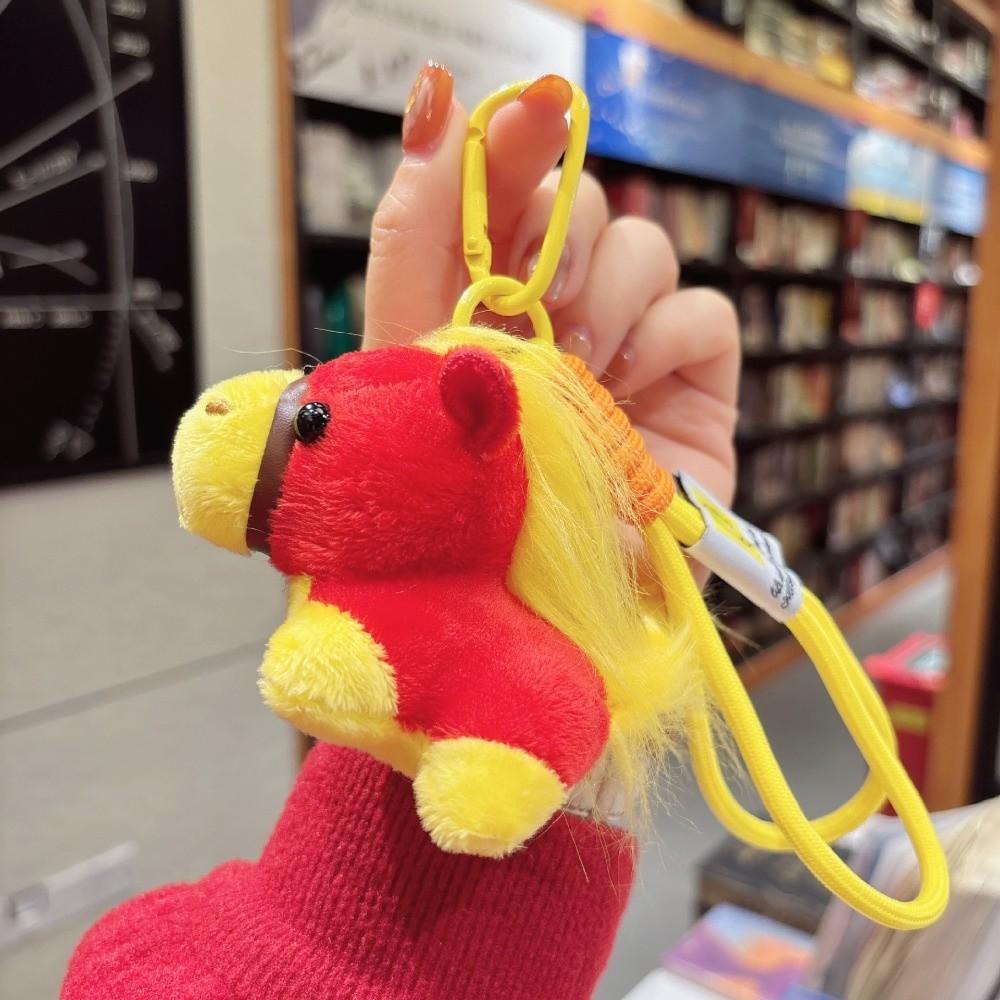 Yuanbao Pony Pendant Mascot Dolls Chinese New Year Gift Cartoon Steed Doll Year of Horse