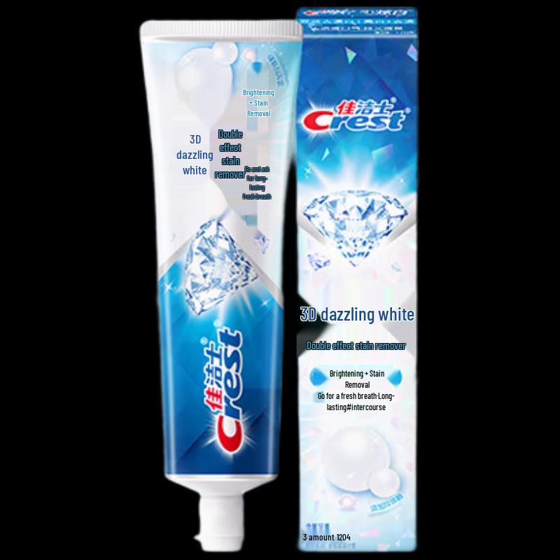 Crest 3D White Dual Effect Toothpaste