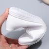 Women's Spring and Autumn Work and Student Non-slip White Shoes Casual Round Toe Flat Shoes for Women