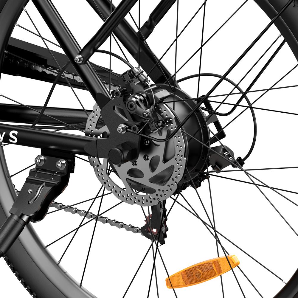 IScooter Ucitys Městské elektrické kolo pro dojíždění Unisex Motor 350W Baterie 36V13Ah Nosnost 120 KG Dojezd 88KM Městské E-kolo