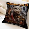 Halloween Michael Myers Cushion Cover Pillowcase Upholstery Sofa Throw Pillow Home Decor Pillowcas