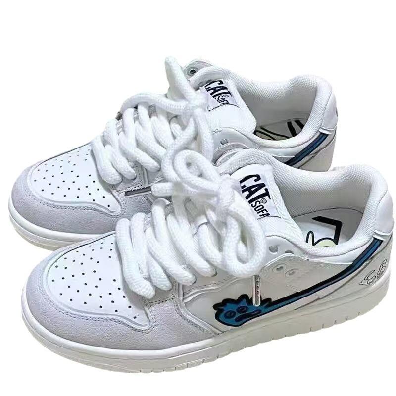 Snow Sofa Elf Board Shoes Women's Tide Shoes Guochao Original Couple Niche Design Little White Casual Shoes Little White Shoes