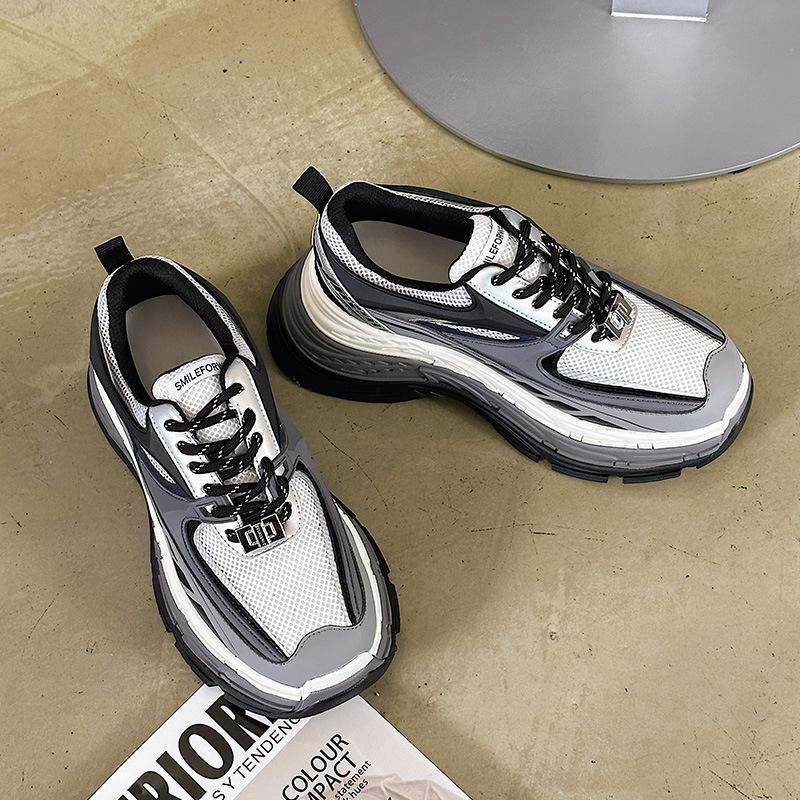 

Song Yi Mika three-layer composite sole women s versatile thick sole heightening casual shoes sports shoes Women s 38