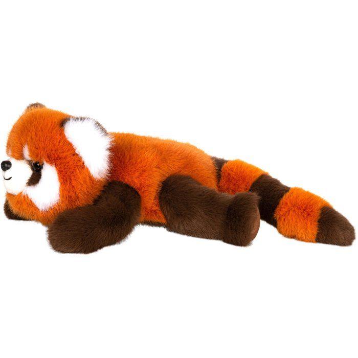 Peluche Floppy Choopy Panda roux - GIPSY TOYS - 22 cm - Orange / Marron / Blanc