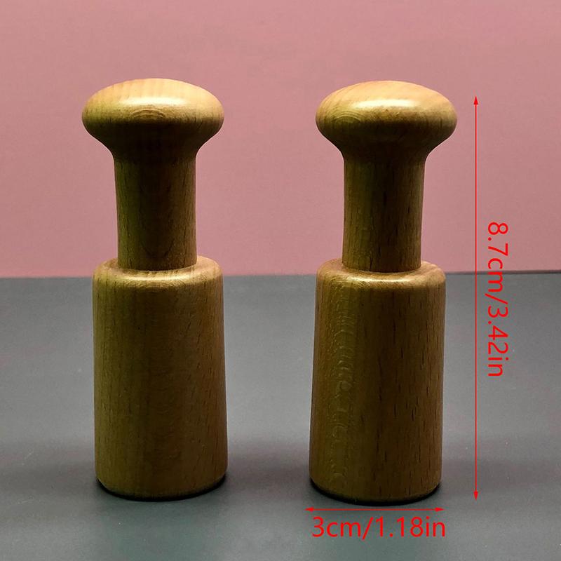 Stroj na krimpování lahviček na parfémy pro 15mm lahvičky s rozprašovačem, pohodlné ruční uzavírání nástrojů s bambusovým uzávěrem, přenosný nástroj