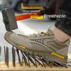 Labor Insurance Shoes, Steel Baotou Anti-smashing and Anti-puncture Protective Shoes, Construction Site Men's Safety Shoes