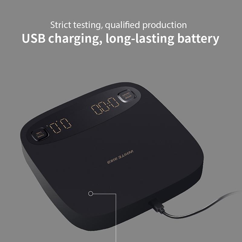 2kg/0.1G Digital Kitchen Coffee Scale Cozinha Precision Kitchen Tool Accessories Electronic Balance Utensils Measuring Weighing