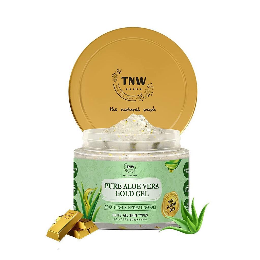 @TNW The Natural Pure Aloe Vera Gel For Soothing & Hydrate Skin 100gm N964 UKR1632_60%OFF