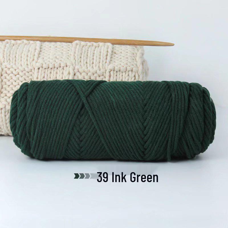 8-Strand Lover's Cotton Wool Yarn for Handmade Knitting: Soft DIY Scarf or Hat Acrylic Yarn