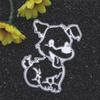 Cartoon Tier Hund Metall Schneiden Sterben Scrapbooking Schablone Album Papier Karte Form