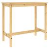3 Piece Bar Set Solid Pine Wood