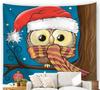 Cross-border Hanging Cloth Foreign Trade Amazon Christmas Printed Tapestry