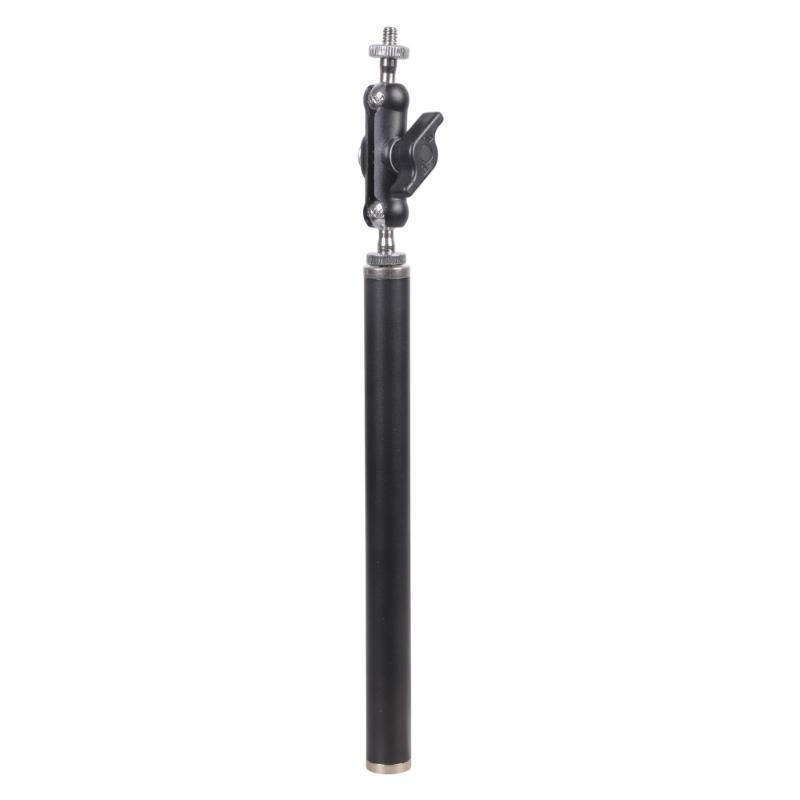 Metal 1/4" Female Thread Extension Holder 360 degree for Action Camera Phone & Microphone Tripod Rod for Live Streaming