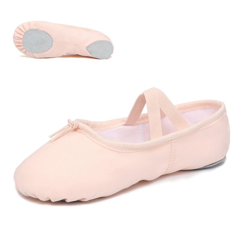 Women Ballet Shoes Girls Dance Slippers Split Sole Gymnastics Yoga Dancing Shoes Canvas Children Adult Ballerina Shoes