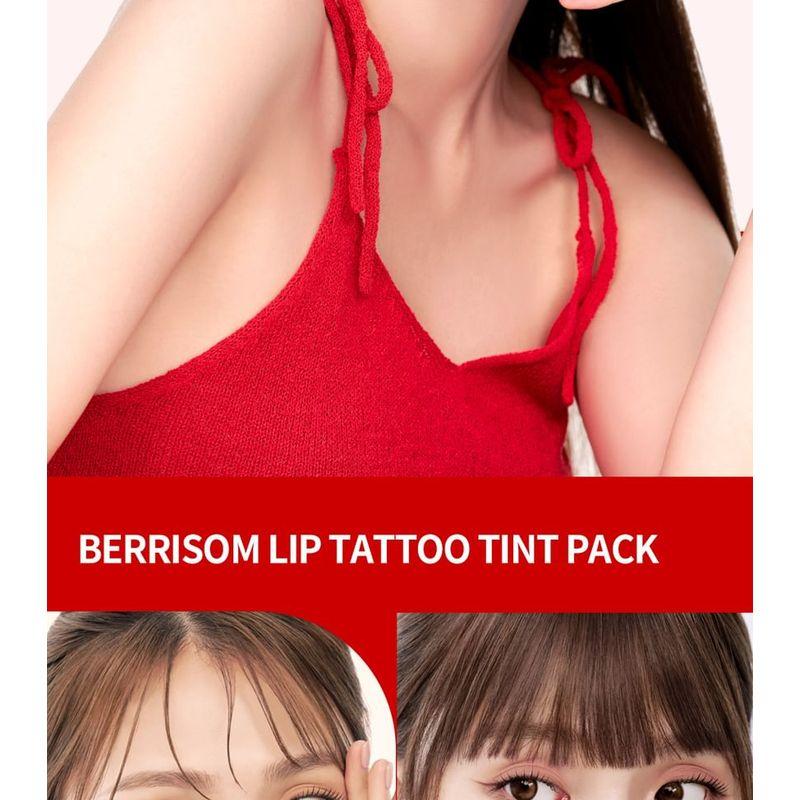 Berrisom - Pack de Tinte Tatuaje Labial - 2 Colores