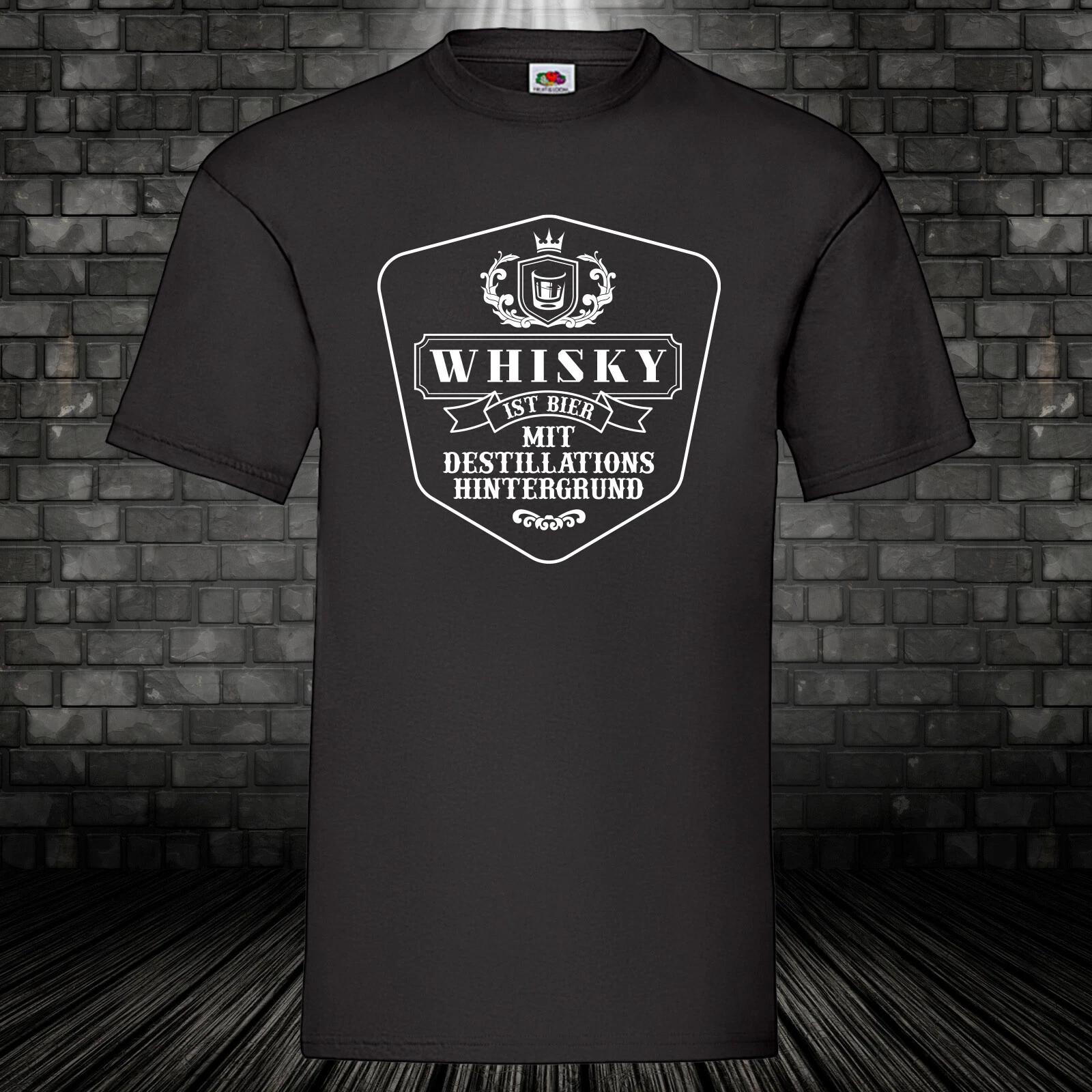 Whiskey Is Beer T-Shirt Whiskey Shirt Gift Fun Fun Saying Drink S-5XL XXXXL