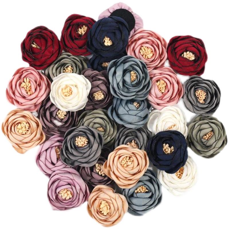 4cm Artificial Rose Flower Head for DIY Crafting & Decoration