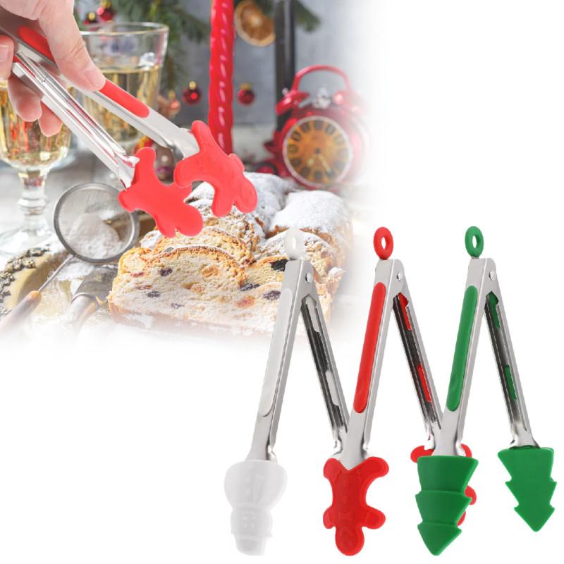 Högkvalitativa matpincetter i rostfritt stål perfekta för grillning och högtidsfester