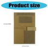 Notebook Covers for Field Notebook Journal 8.46x11.22Inch Cloth Notebook Protectors with Pocket and Pen Slot