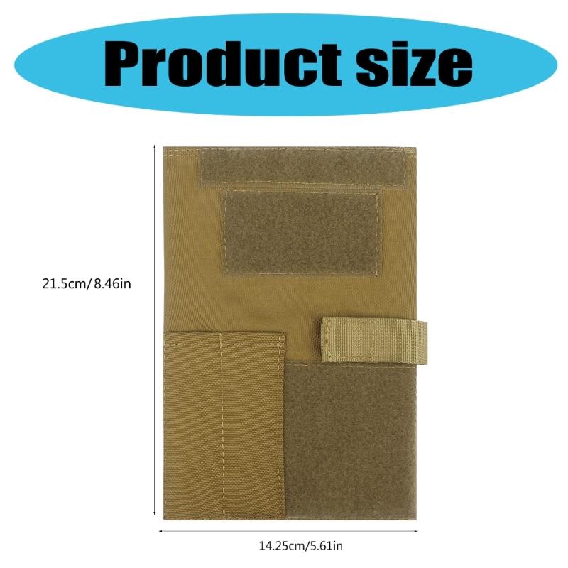 Notebook Covers for Field Notebook Journal 8.46x11.22Inch Cloth Notebook Protectors with Pocket and Pen Slot