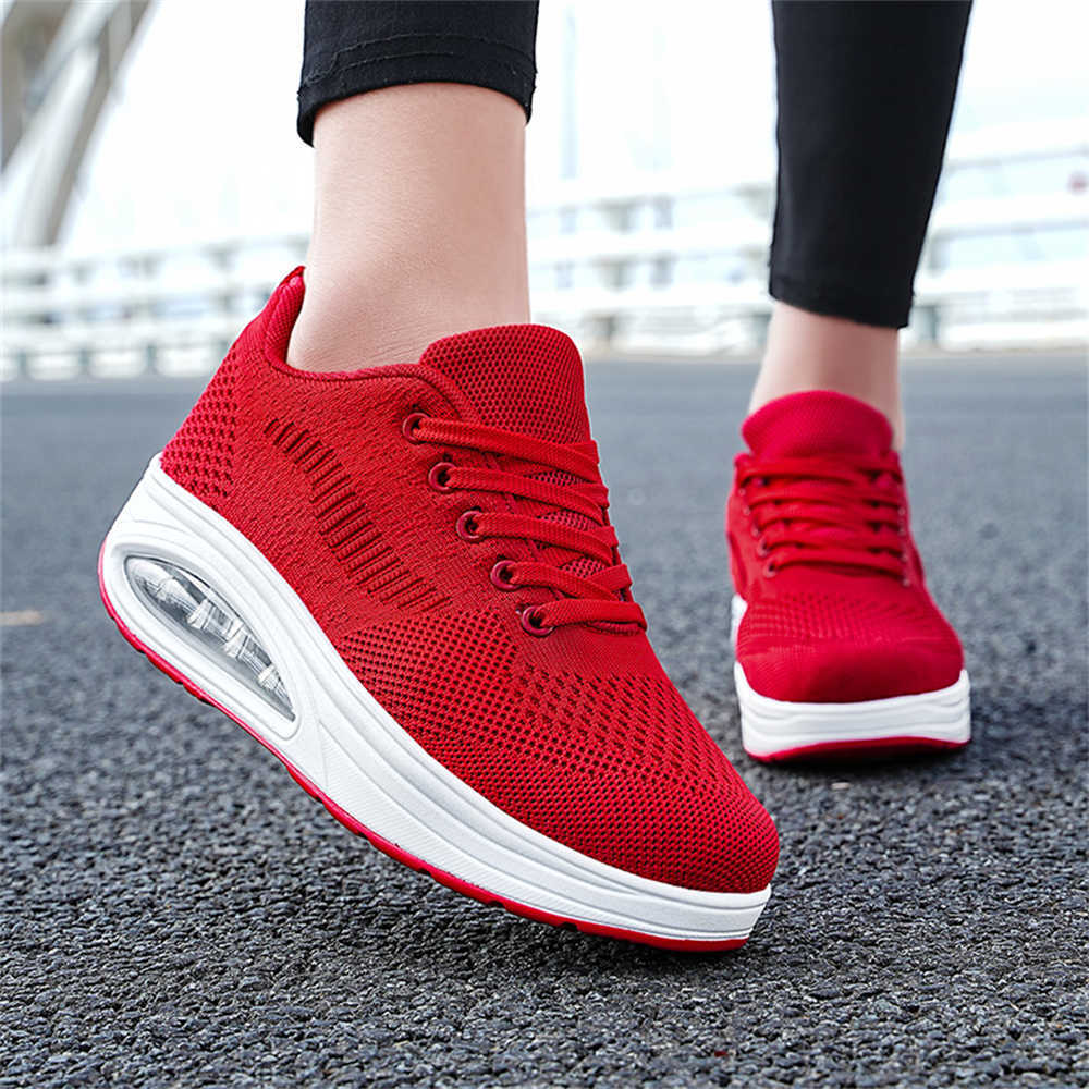 Fashion Round Nose Weight Loss Sneakers 46 Size Woven Home Shoes Women's Boots Autumn Sport New Fast Low Offer Releases Loffers