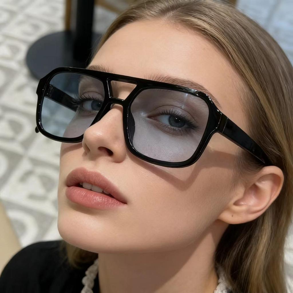 Unisex Sun Glasses Pc Material Uv400 Sunglasses Square Shades Vintage Cycling Sunglasses For Sports Men Women