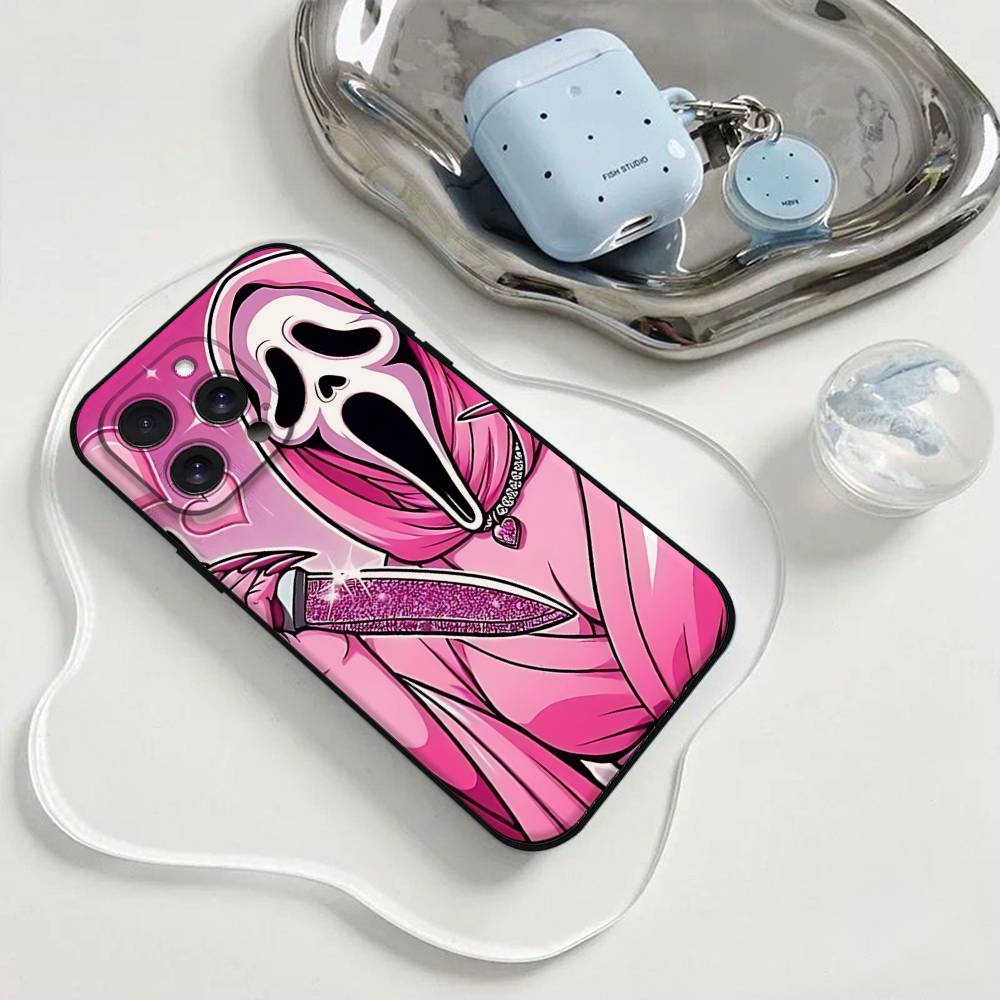 Fashion B-Bratz D-Doll Phone Case Phone Case For Iphone 17 16 15 11 13 14 Pro Max X Xr Xs Max 12mini Black Shell Cover Case