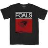 Foals Red Roses T-Shirt Black New