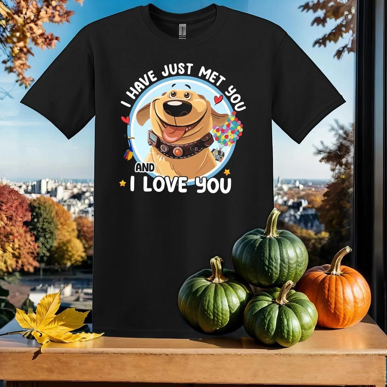Disney Pixar Up Cute Dug I Have T-shirt T shirt Men Women Unisex Tshirt SY307 S