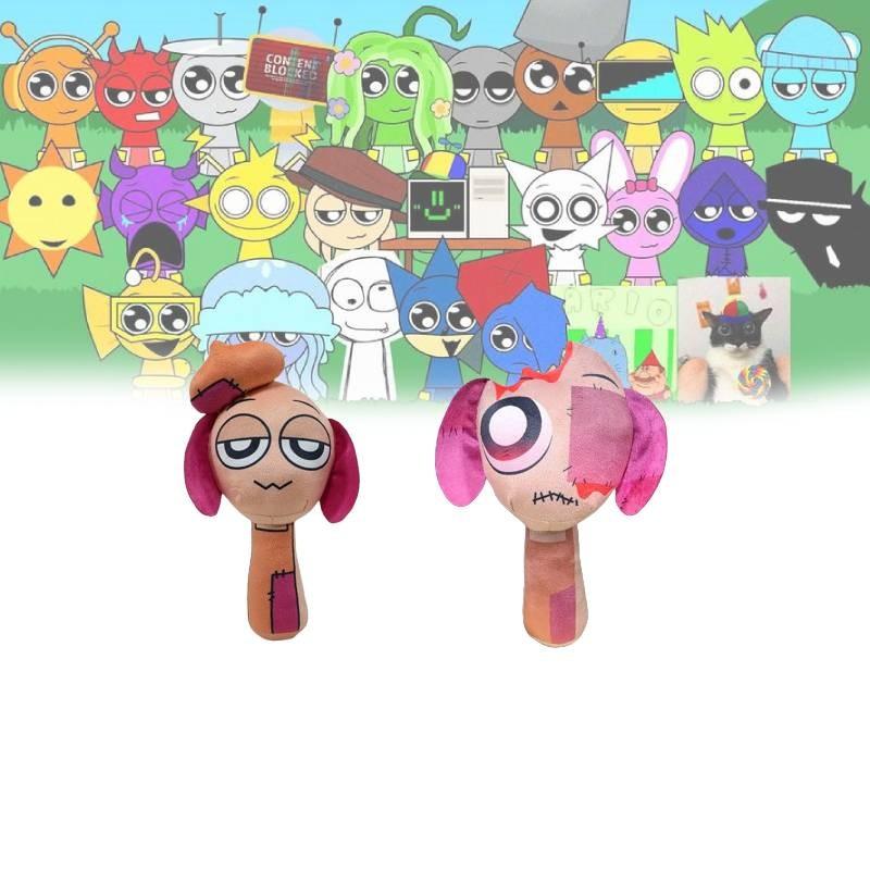 Sprunki Plush Doll Cartoon Game Figure Stuffed Toy Collectible Decoration Gift